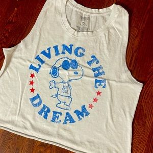 EUC Peanuts Joe Cool Tank